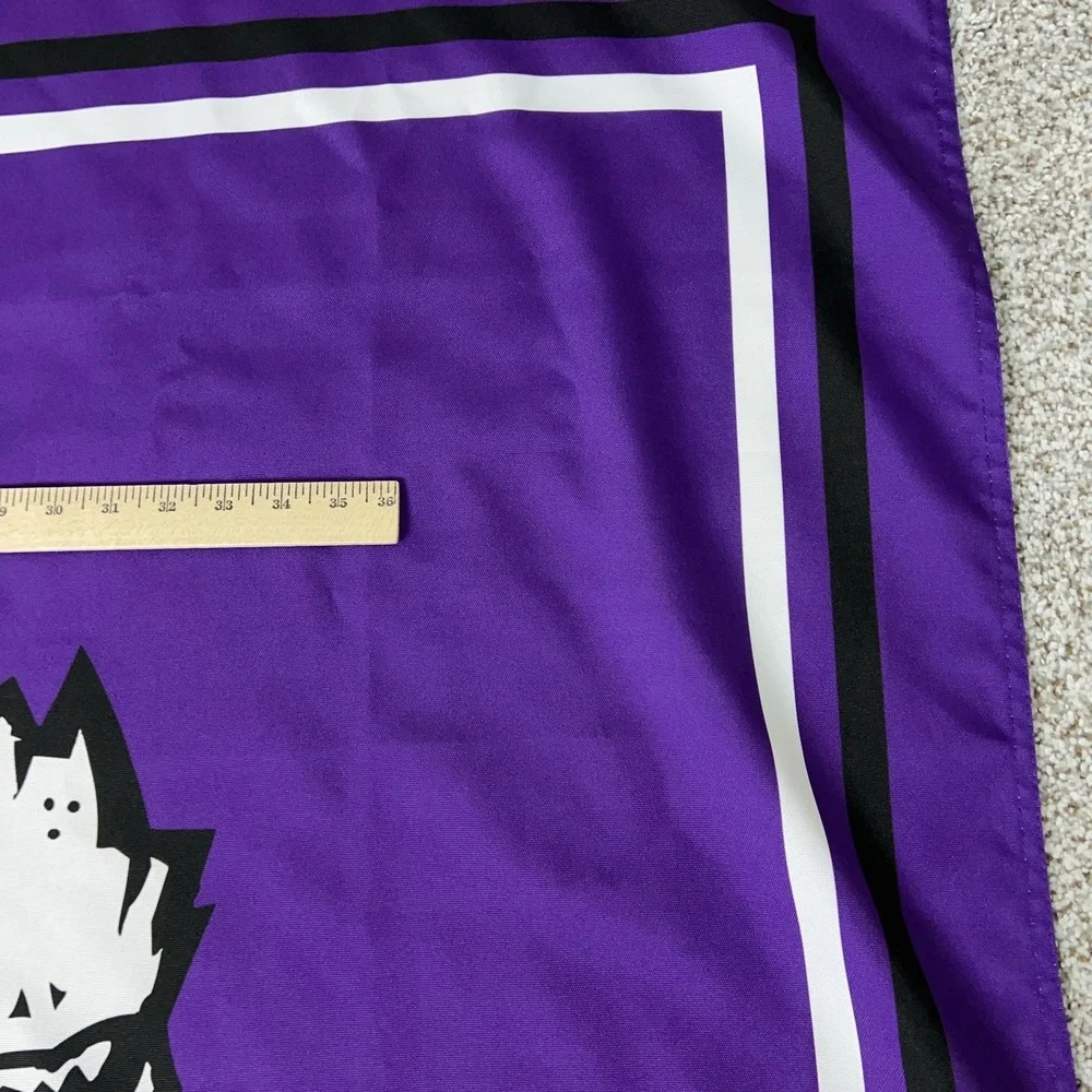 TCU Horned Frogs Banner One Size Purple NCAA College Sports Decor Flag Logo